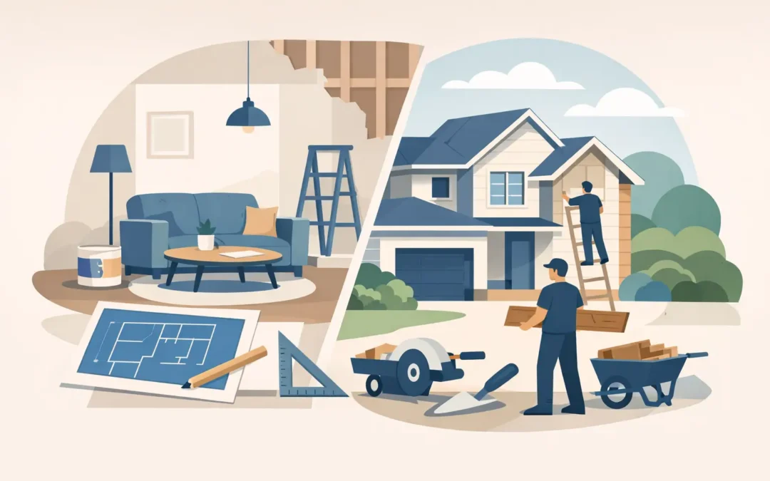 Interior and Exterior Home Remodeling Plans