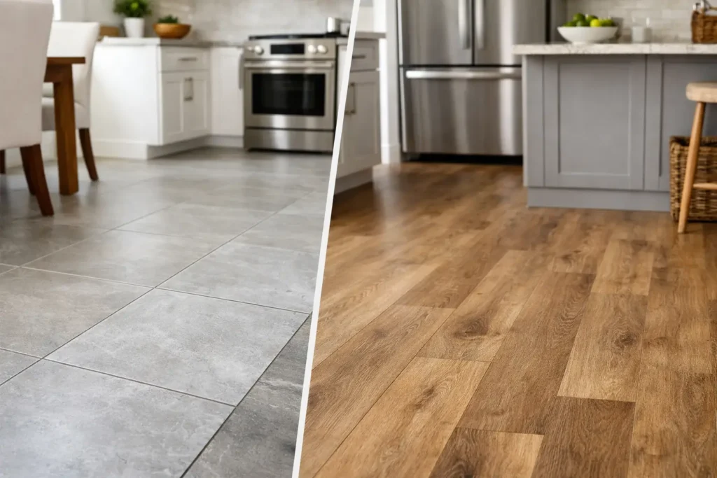 Tile Versus Vinyl Flooring: Which Fits?